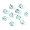10Pcs Glass Imitation Austrian Crystal Beads GLAA-TADJ0001-11A-2