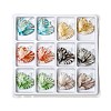 Handmade Gold Sand Lampwork Pendants LAMP-S090-B-1