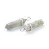 Natural Labradorite Pointed Pendants G-M378-01P-A29-3