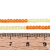 Transparent Glass Beads Strands GLAA-N074-01A-04-5