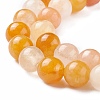 Natural Topaz Jade Bead Strands G-K153-B22-8mm-2