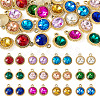 24Pcs 12 Colors K5 Glass Pendants FIND-TA0007-92KCG-1