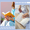 4Pcs Butterfly Sun Acrylic & Alloy Resin Charm Bookmark AJEW-TA00044-6