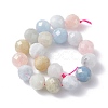 Natural Morganite Beads Strands G-S345-10mm-012-4