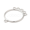 Non-Tarnish 304 Stainless Steel Chandelier Component Links STAS-D084-03P-2