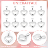 10Pcs 304 Stainless Steel Pendants STAS-UN0053-24-5
