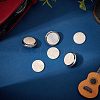 6Pcs Plastic Imitation Shell Saxophone Key Button Inlays Accessories FIND-CA0005-24-4