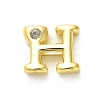 Rack Plating Brass Cubic Zirconia Beads KK-L210-008G-H-1