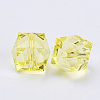 Transparent Acrylic Beads TACR-Q259-10mm-V21-01-3