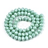 Electroplate Glass Beads Strands EGLA-A034-P6mm-A20-2
