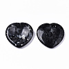 Natural Larvikite Thumb Worry Stone G-N0325-01X-2