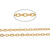 PVD Vacuum Plating 304 Stainless Steel Cable Chains CHS-R002-0.4mm-G-4