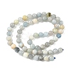 Natural Aquamarine Beads Strands G-D327-A01-7mm-3