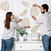 14Pcs Wood Wall Decorations AJEW-WA0003-93-3