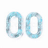 Transparent Acrylic Linking Rings OACR-N009-013B-07-2