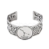Constellation Alloy Open Cuff Bangles for Women Men BJEW-C064-01AS-07-2