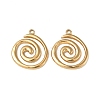 Ion Plating(IP) 304 Stainless Steel Pendants STAS-C066-32G-2