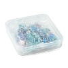 50Pcs Printed Natural Freshwater Shell Charms SHEL-FS0001-19-8