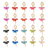 20Pcs 10 Colors Alloy Big Pendants FIND-TA0002-13-2