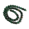 Natural Fuchsite Beads Strands G-H093-A01-01-4