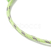 Adjustable Polyester & Spandex Cord Bracelets for Men Women BJEW-JB12092-03-3
