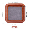 Square Wood Jewelry Plate AJEW-WH0401-71B-2