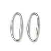 304 Stainless Steel Oval Linking Rings STAS-L300-010B-P-1