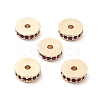 Brass Micro Pave Cubic Zirconia Beads KK-R216-15KCG-04-1