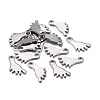 Non-Tarnish 201 Stainless Steel Charms STAS-F255-025P-1