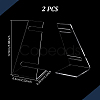 L Shaped Acrylic Watch Display Stands ODIS-WH0086-081B-2