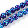 Synthetic Turquoise Beads Strands TURQ-T004-08A-07-1