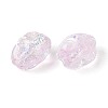Handmade Foil Glass Beads Strands FOIL-N033-02G-3