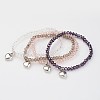 Glass Beads Stretch Bracelets X-BJEW-JB02450-1