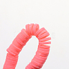 Handmade Polymer Clay Beads X-CLAY-R067-6.0mm-25-2