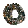 Natural Indian Agate Beads Strands G-K376-F18-01-3