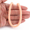 Handmade Polymer Clay Beads Strands CLAY-N008-32-6