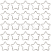 30Pcs Zinc Alloy Split Rings FIND-SP0004-17-1