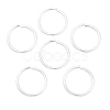 Aluminum Open Jump Rings FIND-G086-01H-S-1