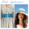 Polyester with Paillette Lace Trim Ribbon OCOR-WH0101-90C-6