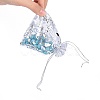 Rose Printed Organza Bags OP-R021-10x12-03-7