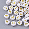 Plating Acrylic Beads PACR-R242-01H-1