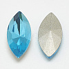 Pointed Back Glass Rhinestone Cabochons RGLA-T083-5x10mm-12-2