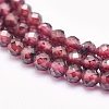 Natural Garnet Beads Strands LS-G-O166-13C-3mm-3