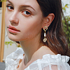 40Pcs 10 Style  Alloy Stud Earring Findings FIND-PH0008-36-10