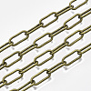 Unwelded Iron Paperclip Chains CH-S125-09B-AB-2
