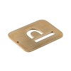 Ion Plating(IP) 304 Stainless Steel Pendants STAS-K216-49P-G-4