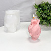 Heart(Organ) Shape DIY Candle Silicone Statue Molds CAND-PW0007-025-2