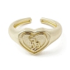 Brass Adjustable Open Rings RJEW-K257-86G-10-2