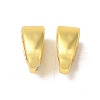 Rack Plating Brass Snap on Bails KK-F873-34G-1