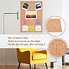Cork Self-adhesive Wall Decorate DIY-BC0004-87-5